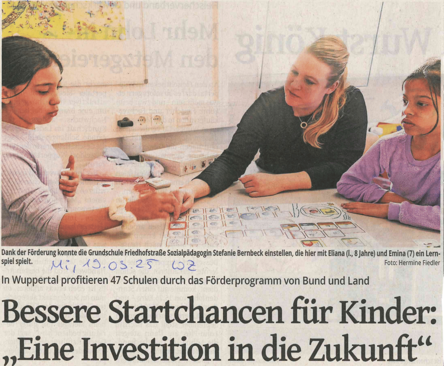 Startchancenschule Friedhofstraße