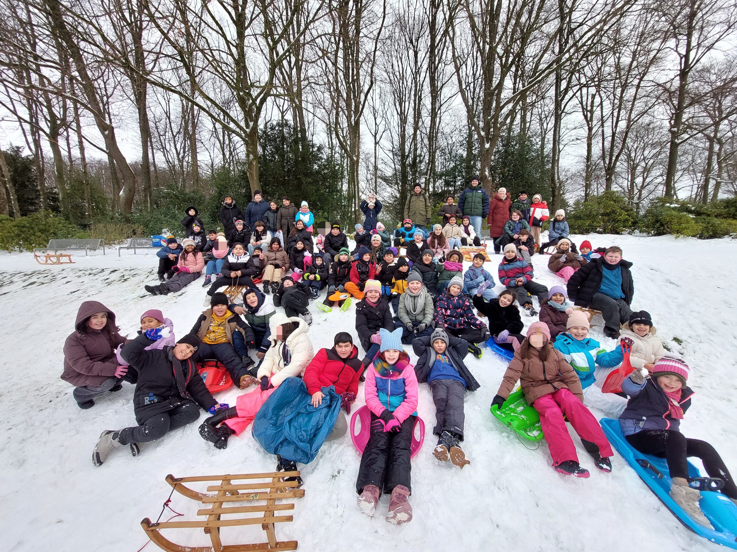 Winterspaß pur im Nordpark